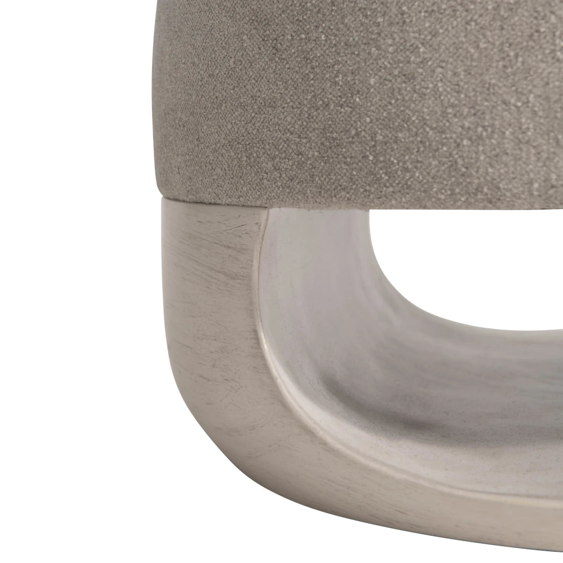 Sereno Bench - detail view of base