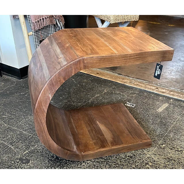Ellipse End Table - shop unique furniture at the City Home Outlet