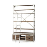 Brodie Shelving Unit Industrial Bookshelf City Home