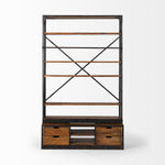 Brodie Shelving Unit Industrial Bookshelf City Home