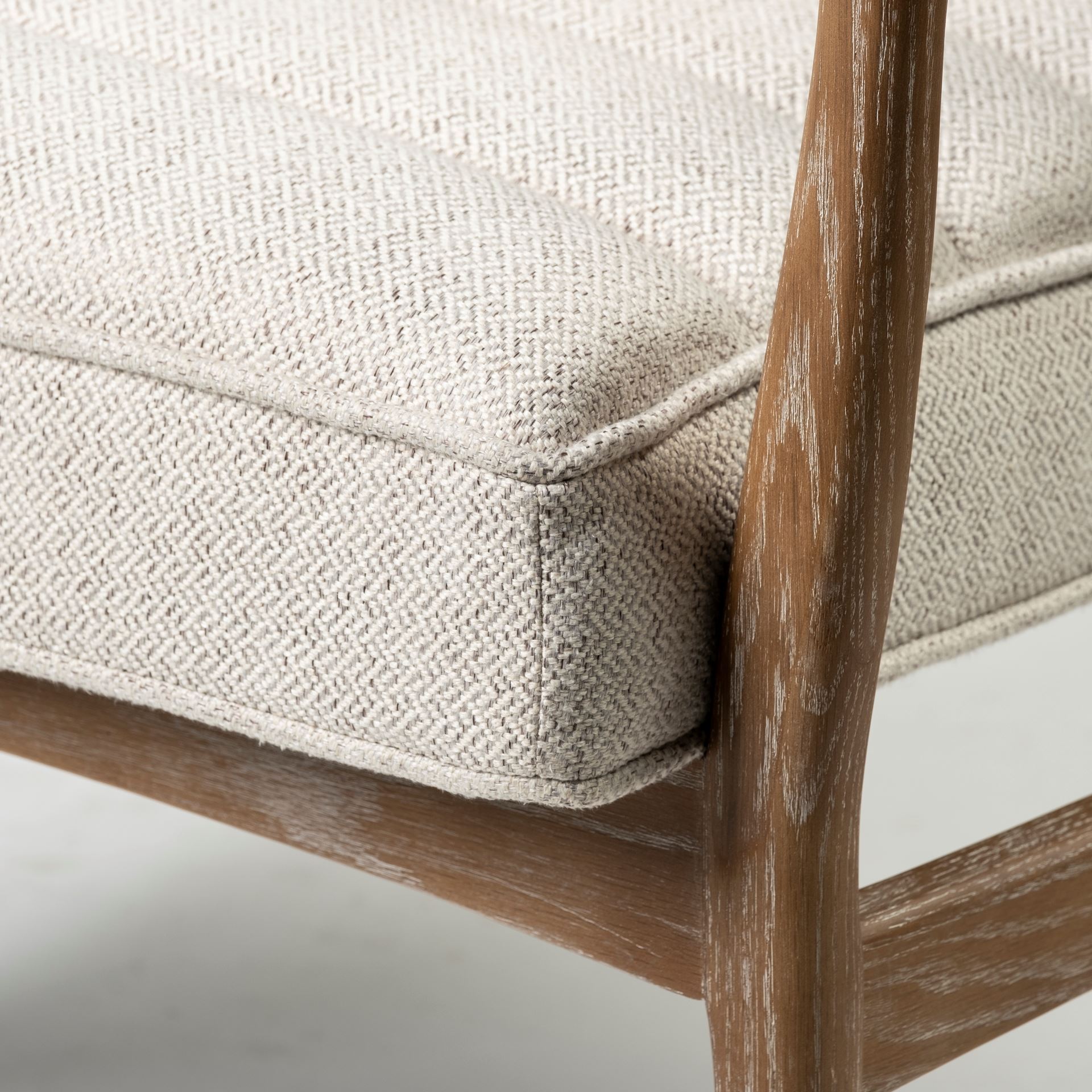 Ajax I Cream Accent Chair