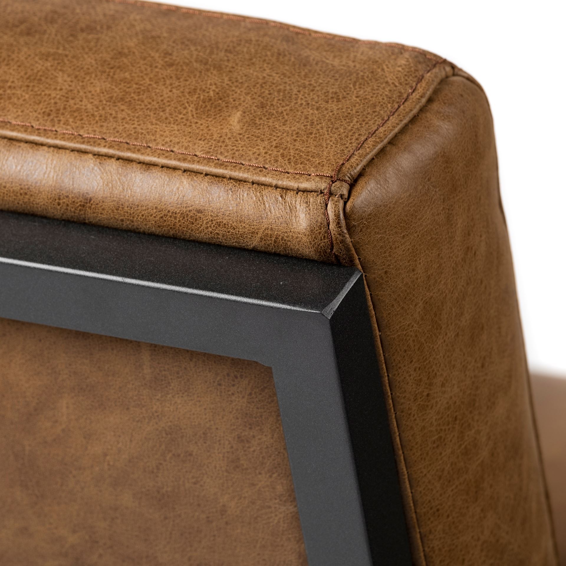 Armelle Leather Accent Chair