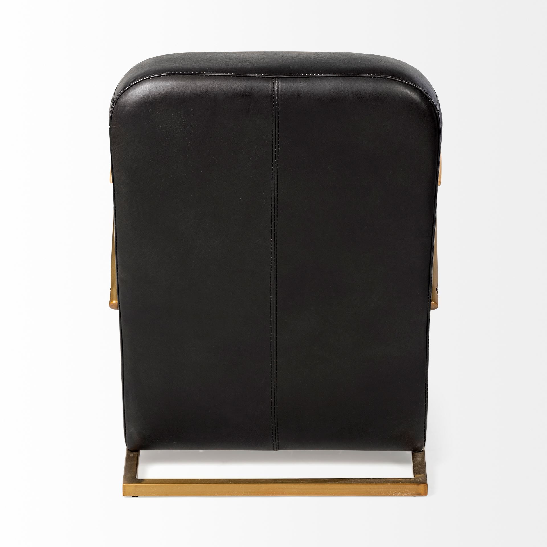 Horace Leather Accent Chair - Mercana