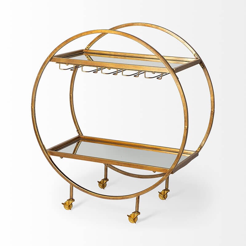 Carola Bar Cart - shop unique bar carts at City Home