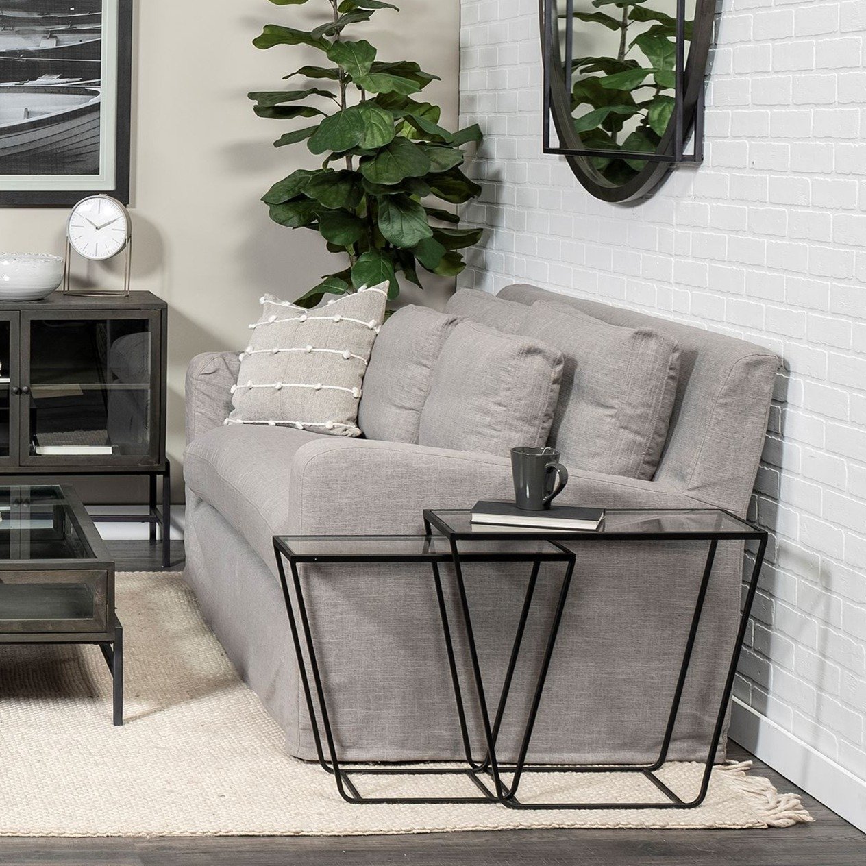 Arya Side Table - 2 Sizes - Mercana