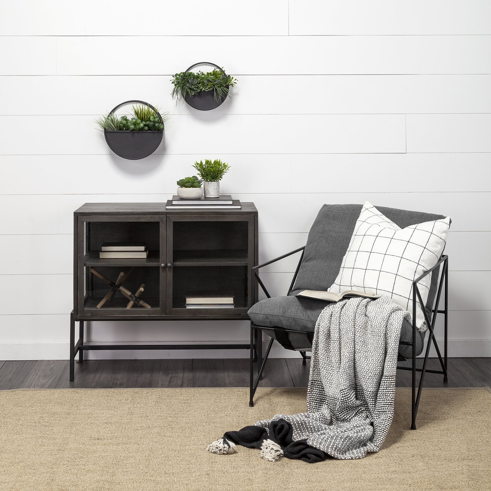 Arelius Cabinet - 4 Finish Options - Mercana