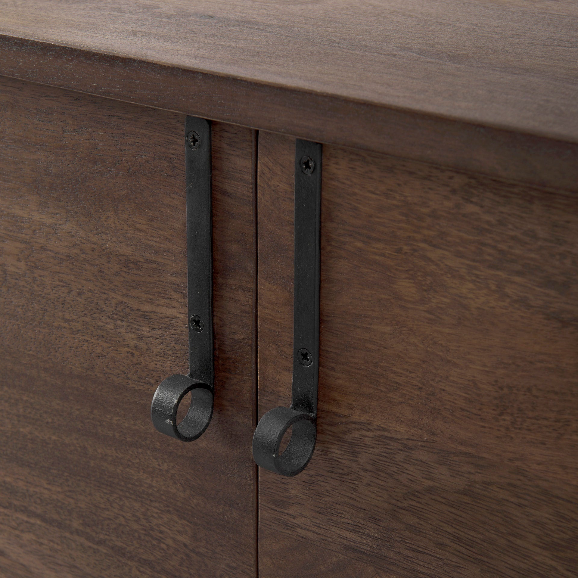 Glenn Accent Cabinet iron pulls