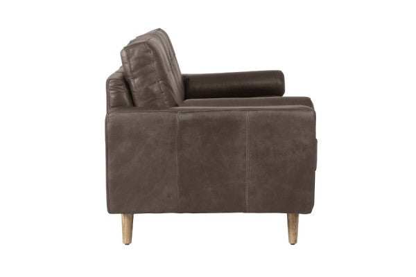Cooper Leather Loveseat