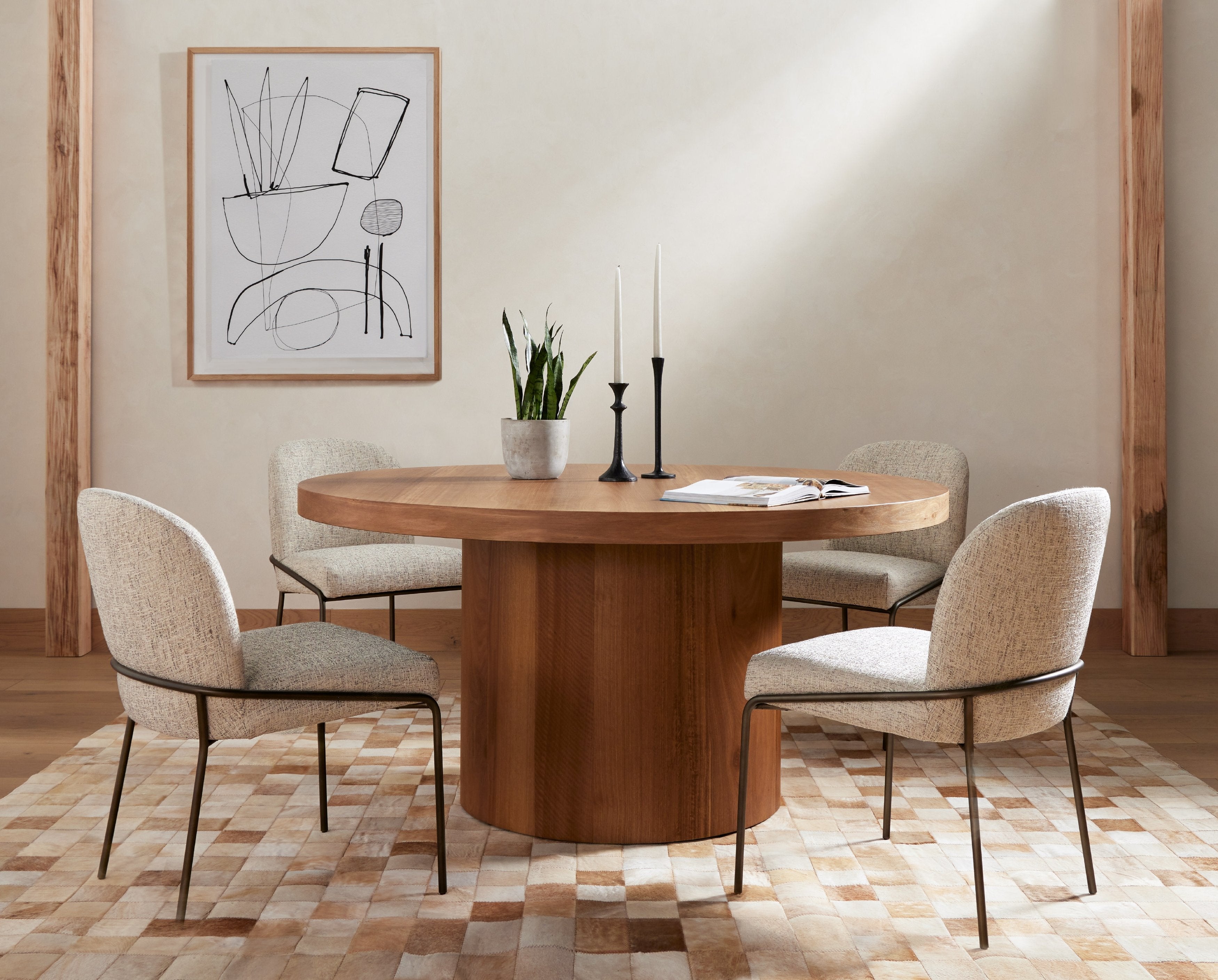 Astrud Dining Chair & Hudson Dining Table