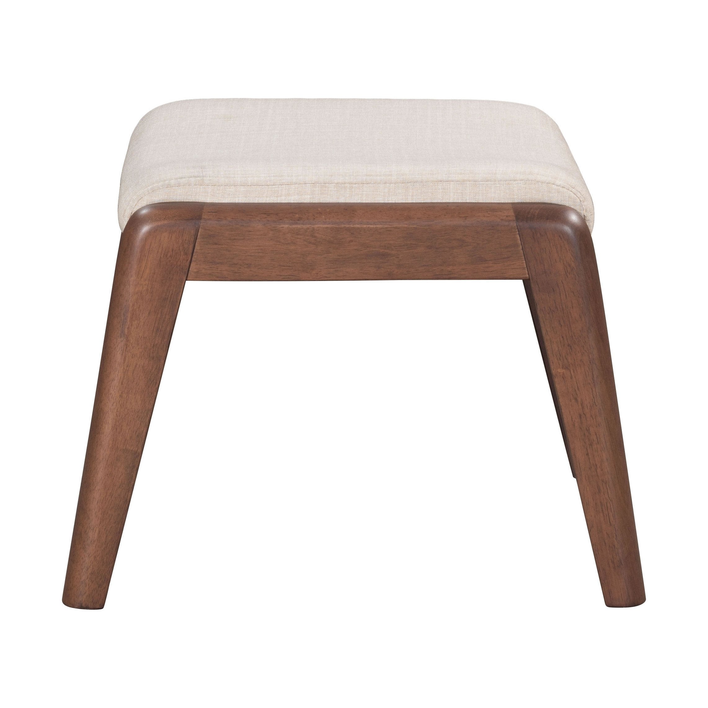 Bully Lounge Chair & Ottoman - 3 Fabrics - Zuo