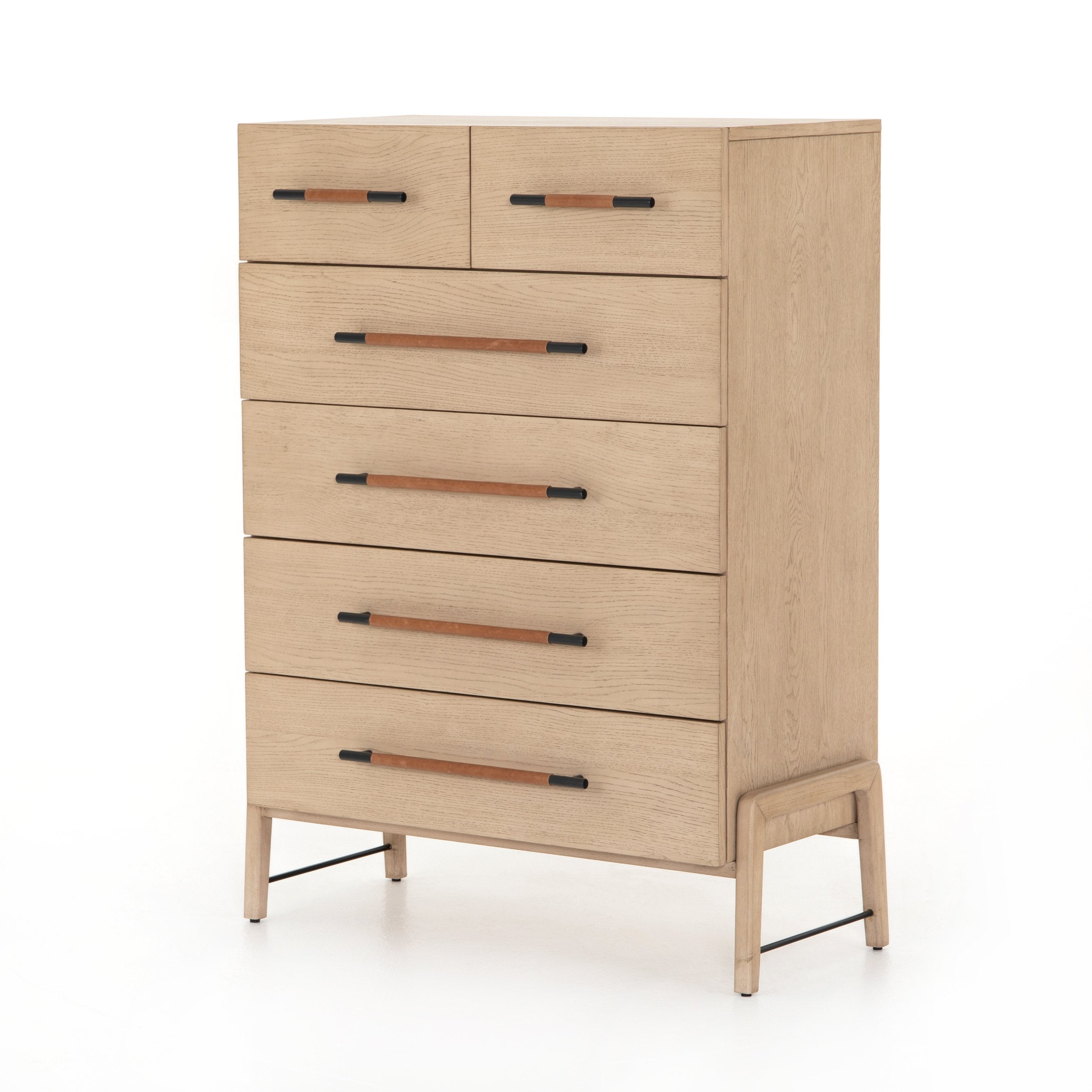 ROSEDALE DRESSER | TALL BOY 6 DRAWER DRESSER | FOUR HANDS