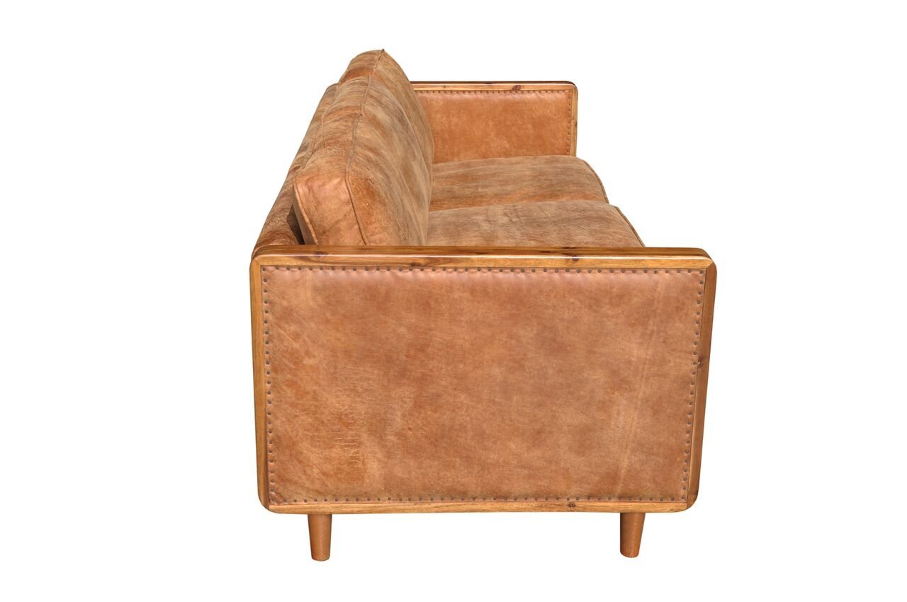 Las Vegas Mandalay Leather Sofa