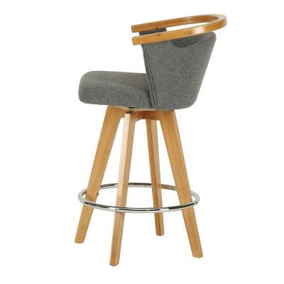 Luca Bamboo Swivel Stool - New Pacific Direct
