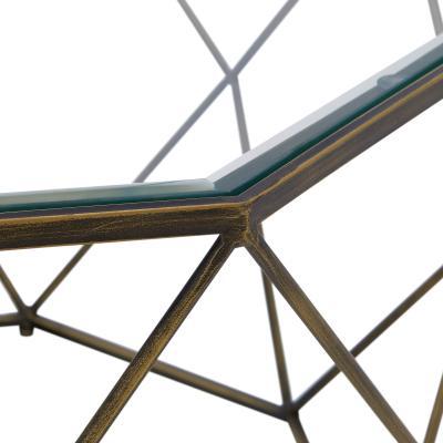 Mabel Glass Coffee Table Set of 2 - New Pacific Direct