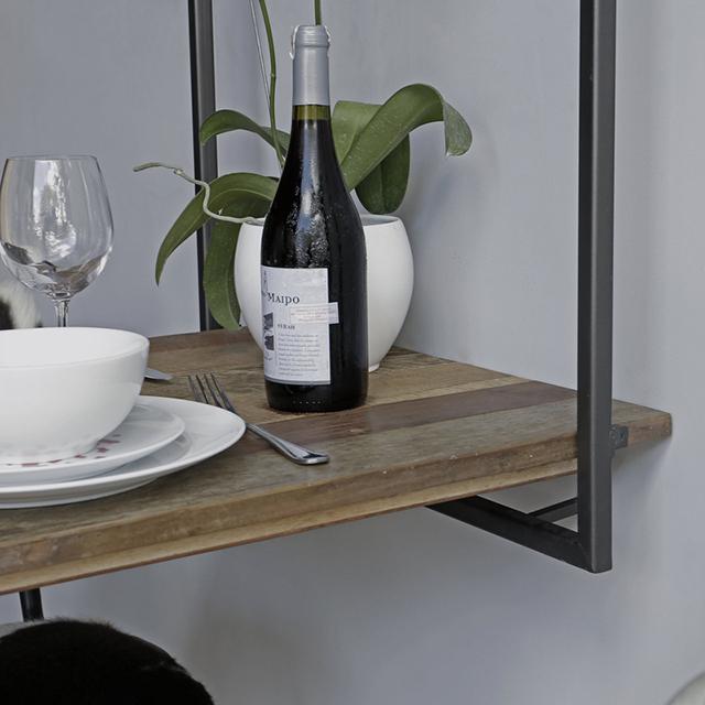 D-Bodhi Folding Table w/ Chalkboard - LH Imports