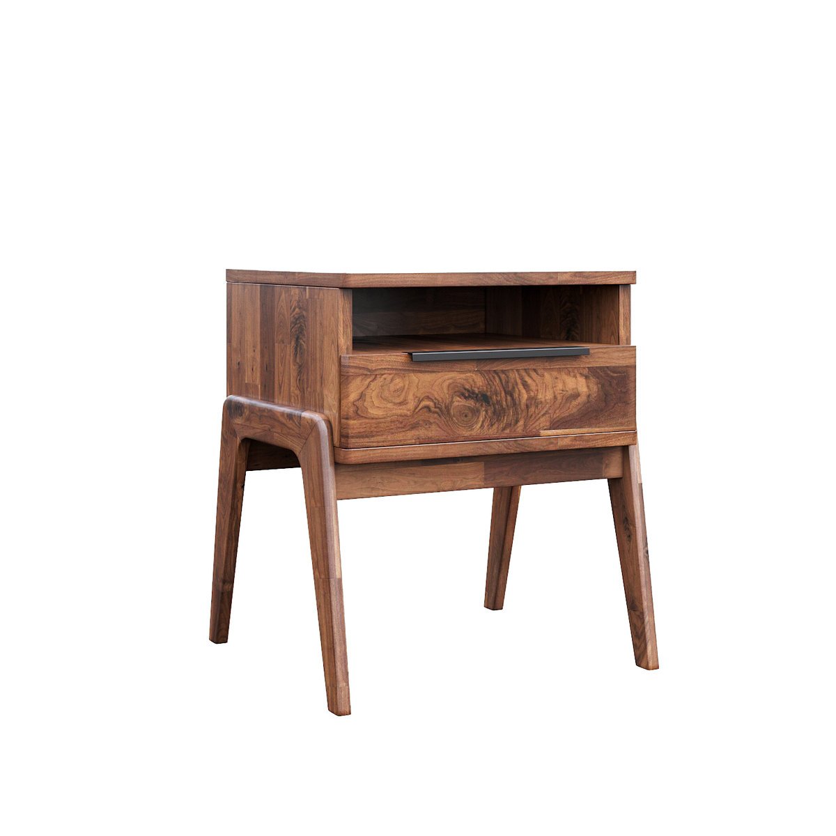 Remix Wood Nightstand - LH Imports