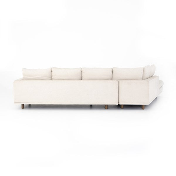 Dom 2 piece ivory sectional