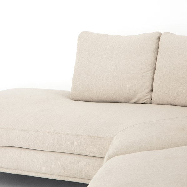Dom 2 piece ivory sectional