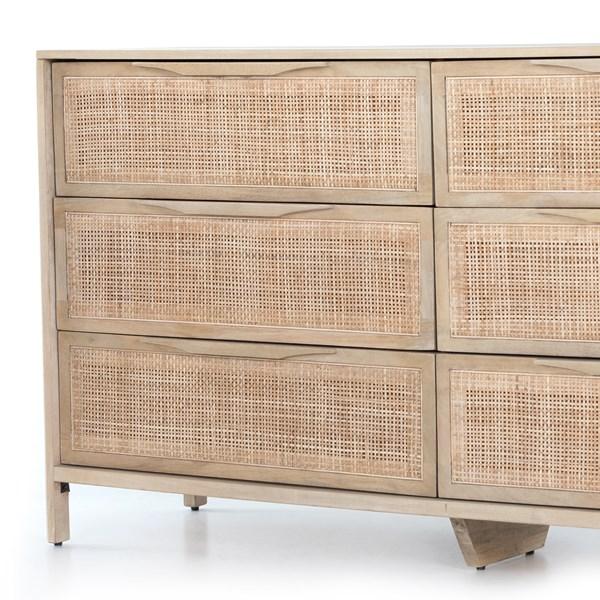 Sydney 6 Drawer Dresser - 2 Finish Options - Four Hands