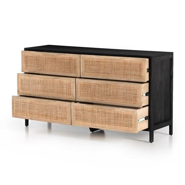 Sydney 6 Drawer Dresser - 2 Finish Options - Four Hands