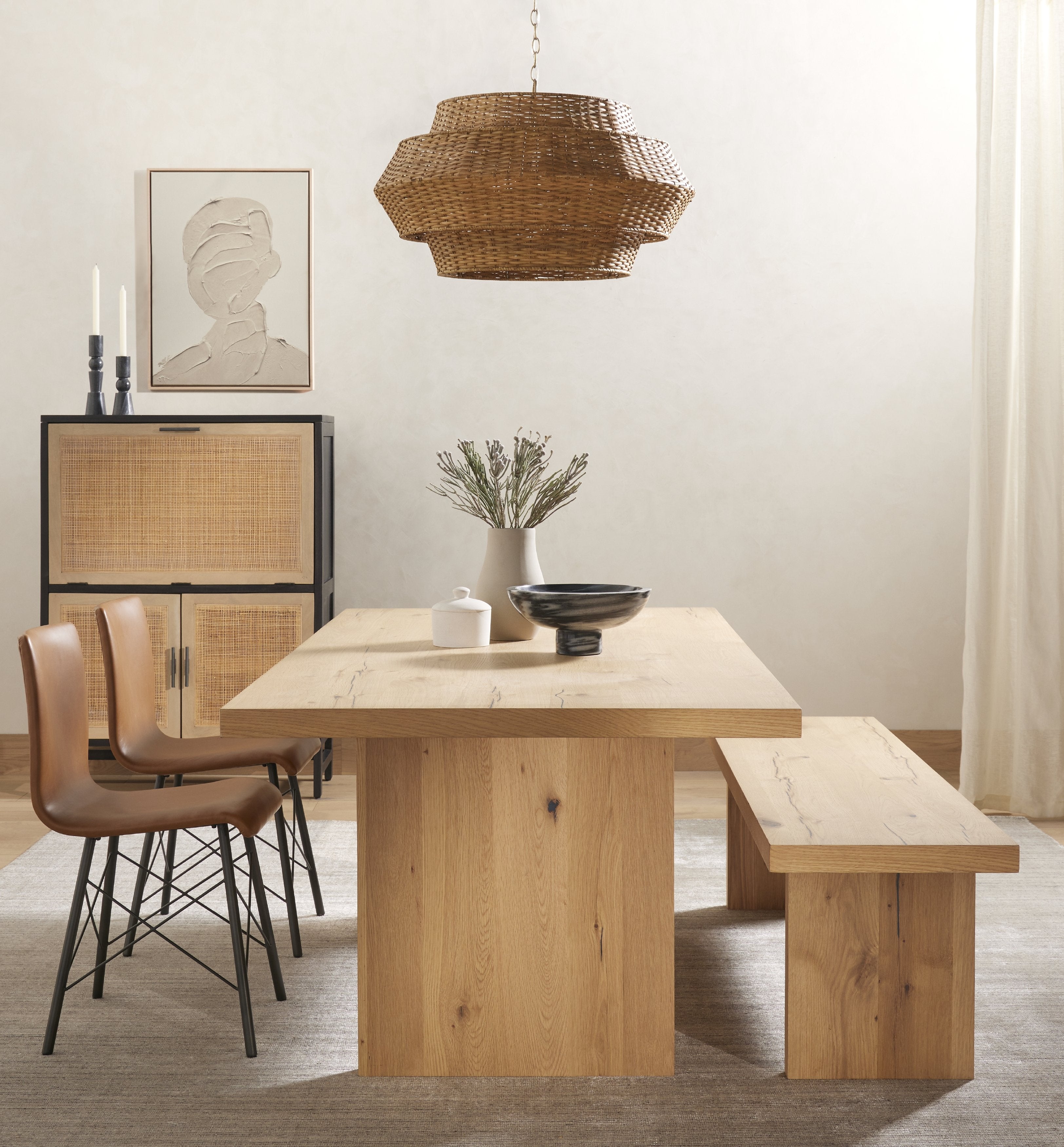 Eaton Dining Bench– City Home