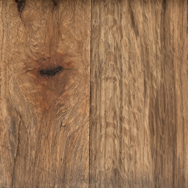 Bingham Media Console rustic oak detail