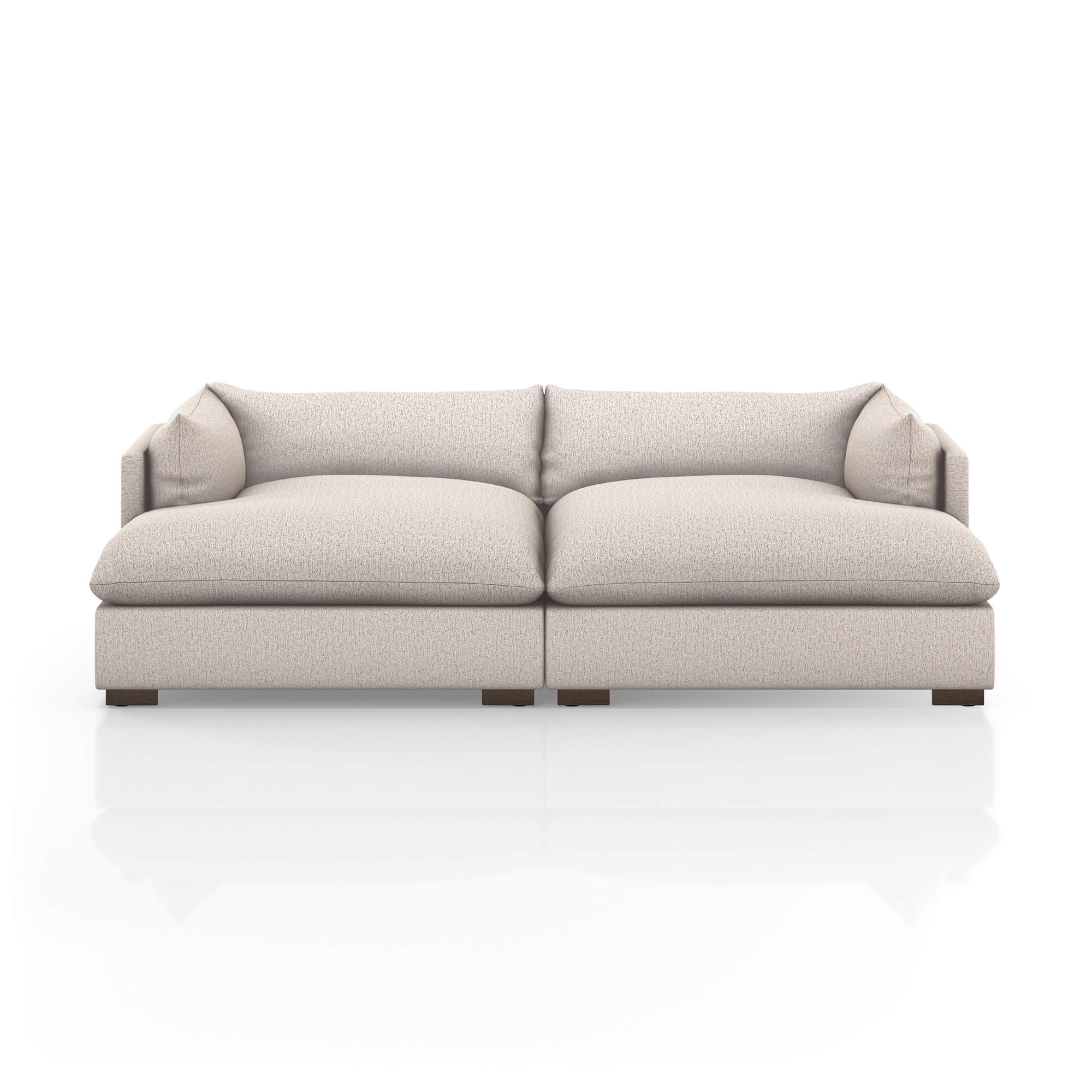 Westwood double chaise front view