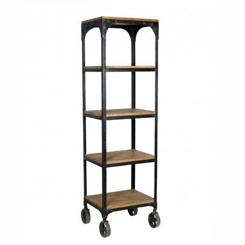 Urban Metal & Wood Bookshelf - Blue Ocean Traders