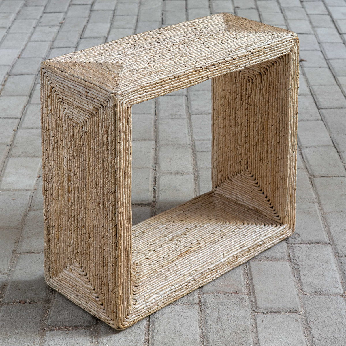 Rora Banana Leaf Accent Table