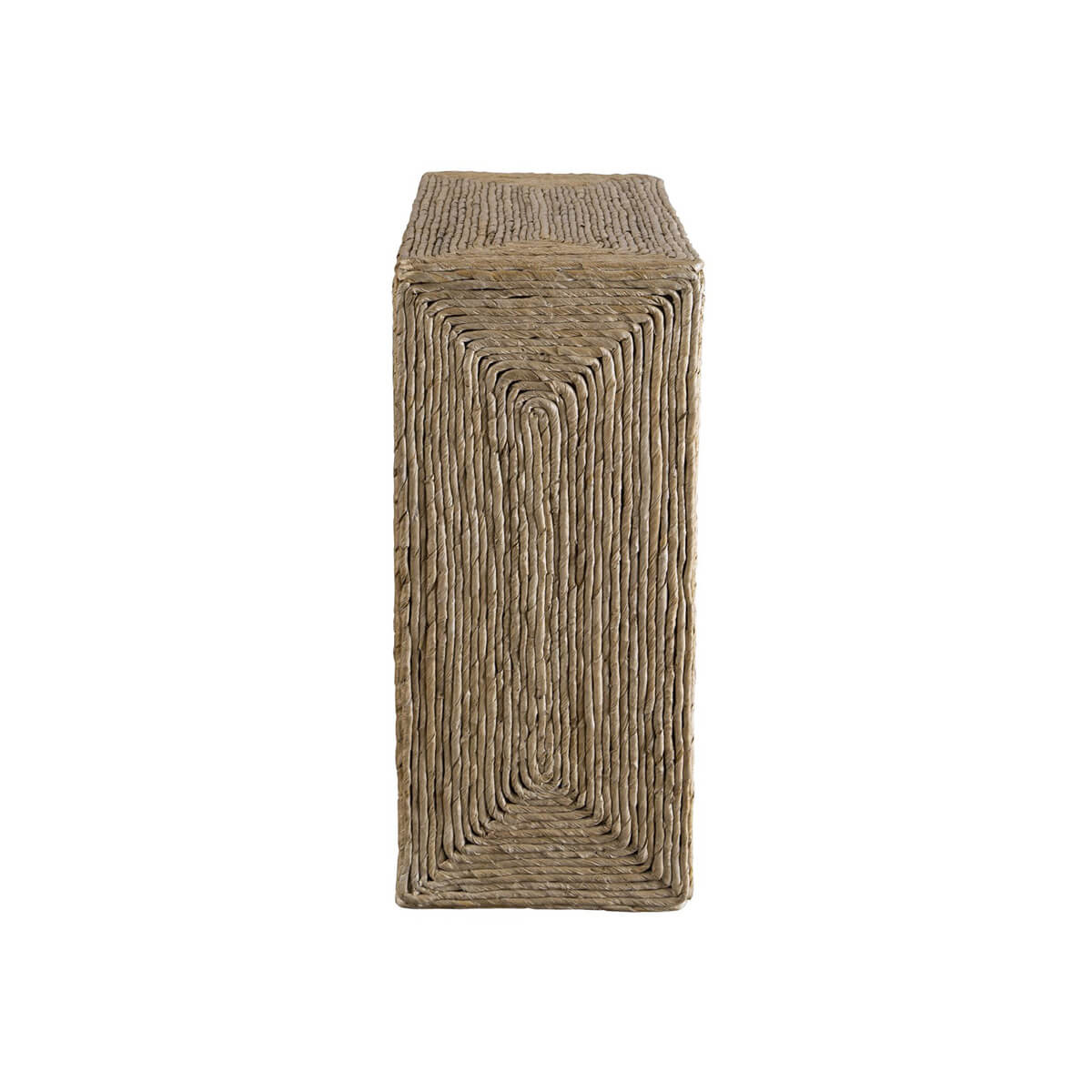 Rora Banana Leaf Accent Table side view