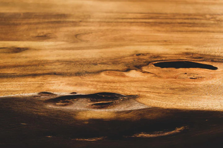 Restore Dining Table in Solid Acacia detail