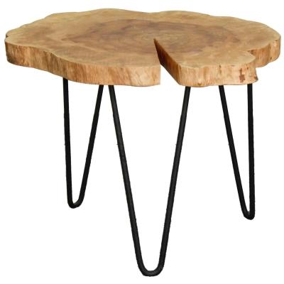 Tress Wood Side Table - Porter