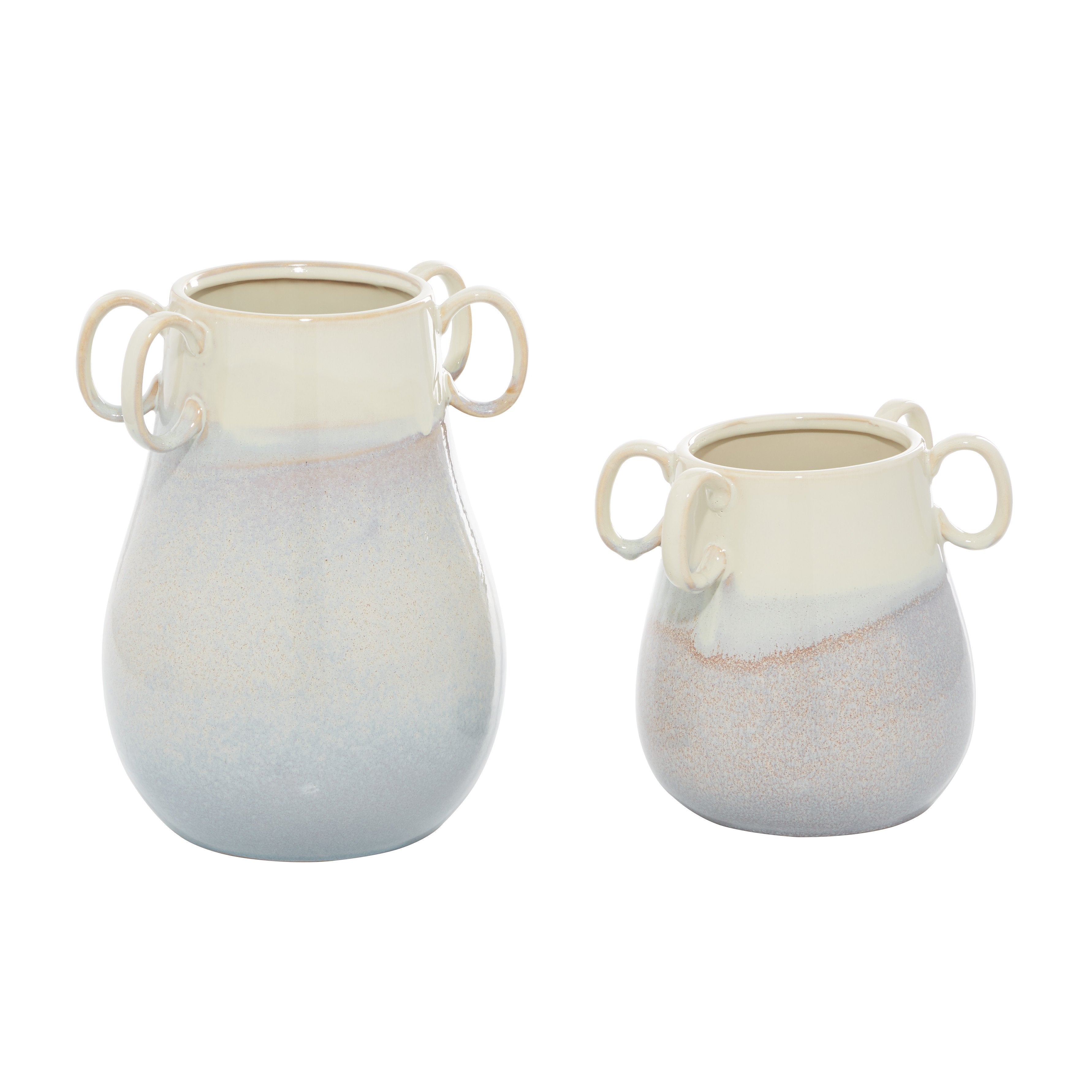 Ceramic Vase w/ Handles - 2 Sizes - UMA