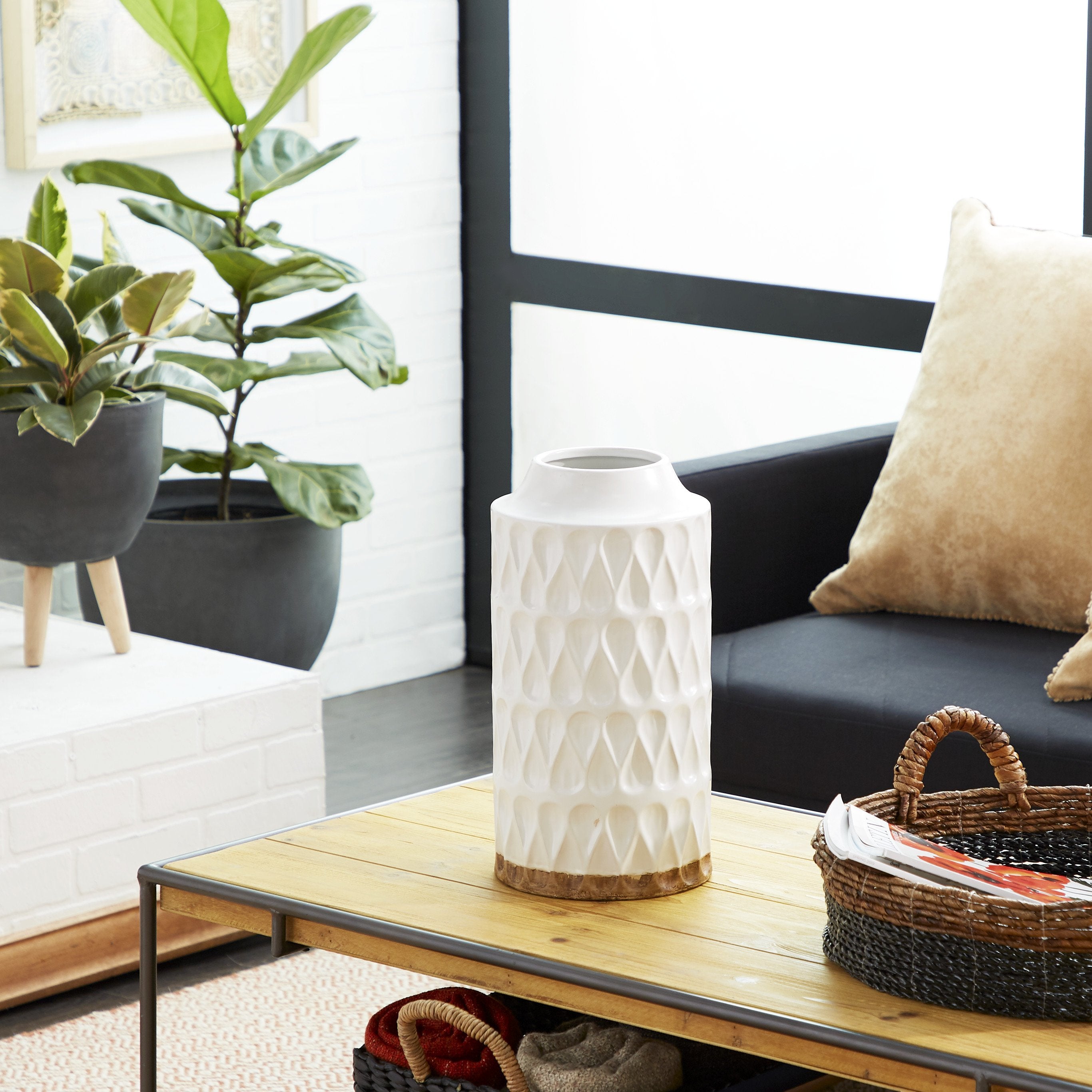 Textural Porcelain Vase - 2 Sizes - UMA