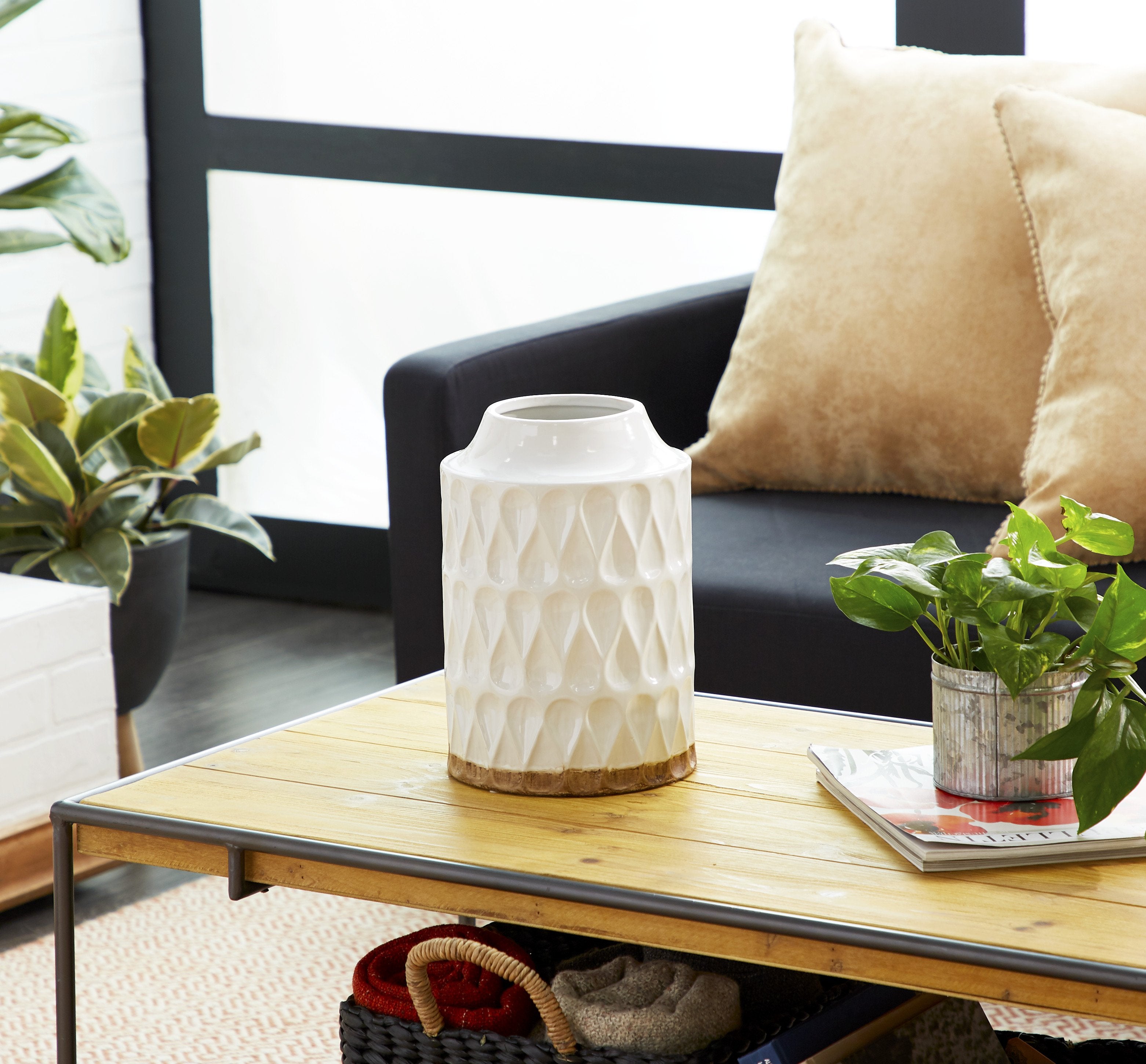 Textural Porcelain Vase - 2 Sizes - UMA