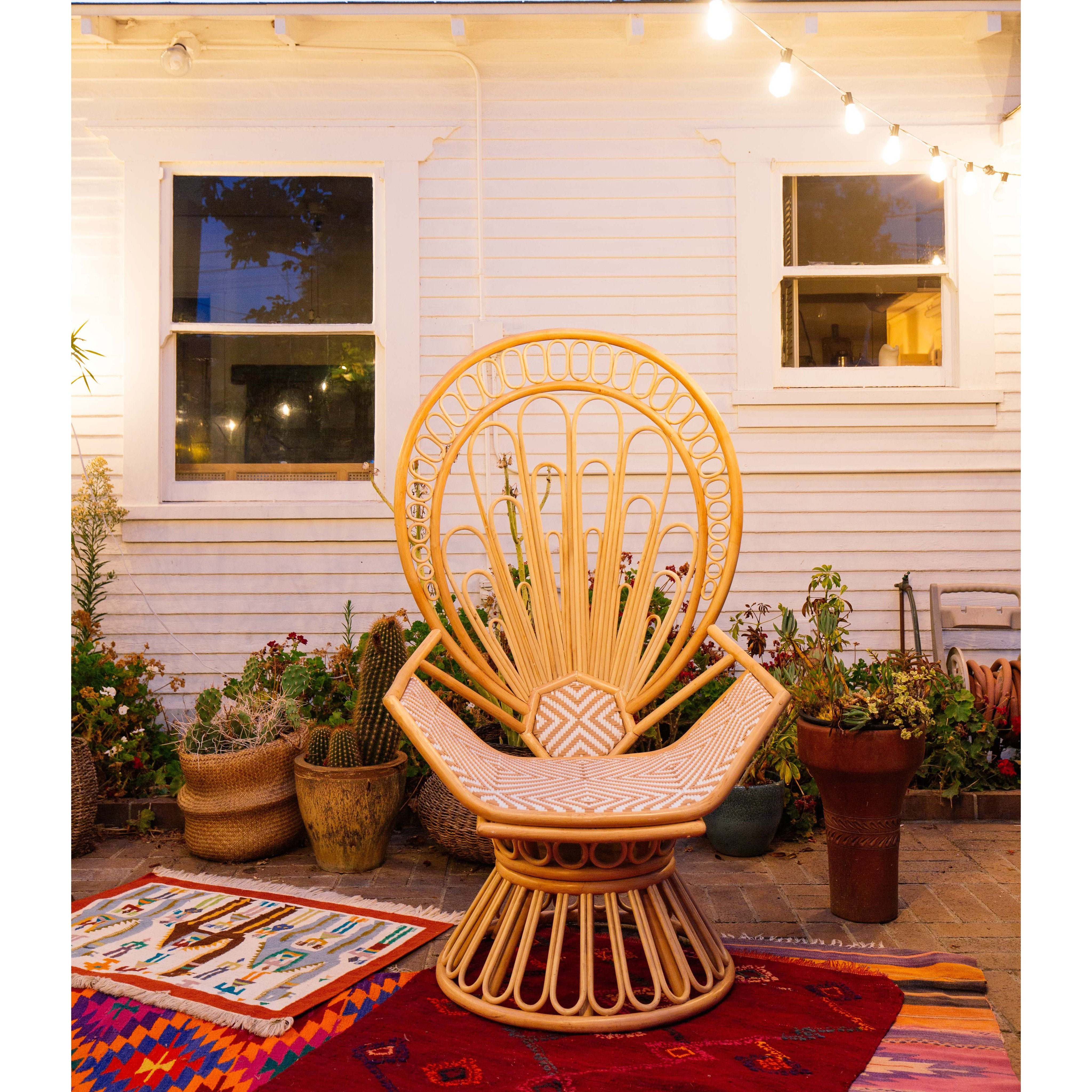 Zahra Peacock Chair - City Home - Portland Oregon - Furniture and Home Decor