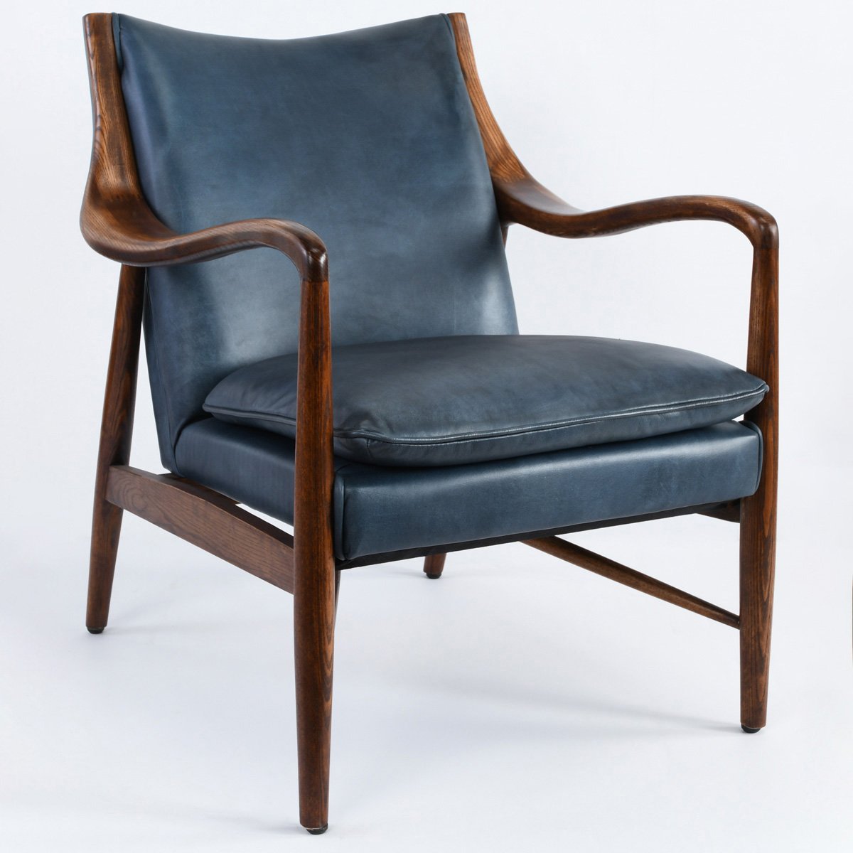 Kiannah Leather Club Chair - 3 Colors - Classic Home