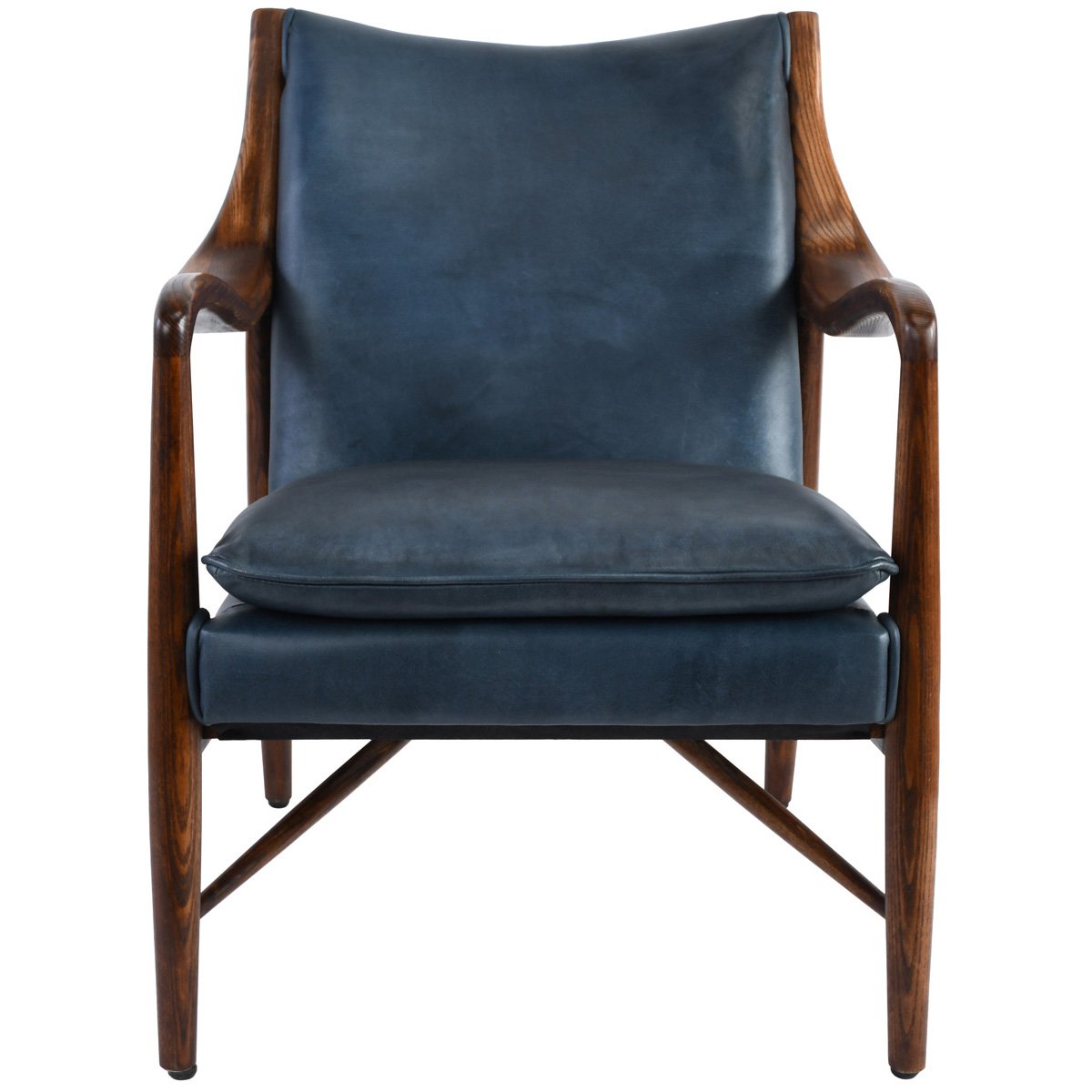 Kiannah Leather Club Chair - 3 Colors - Classic Home