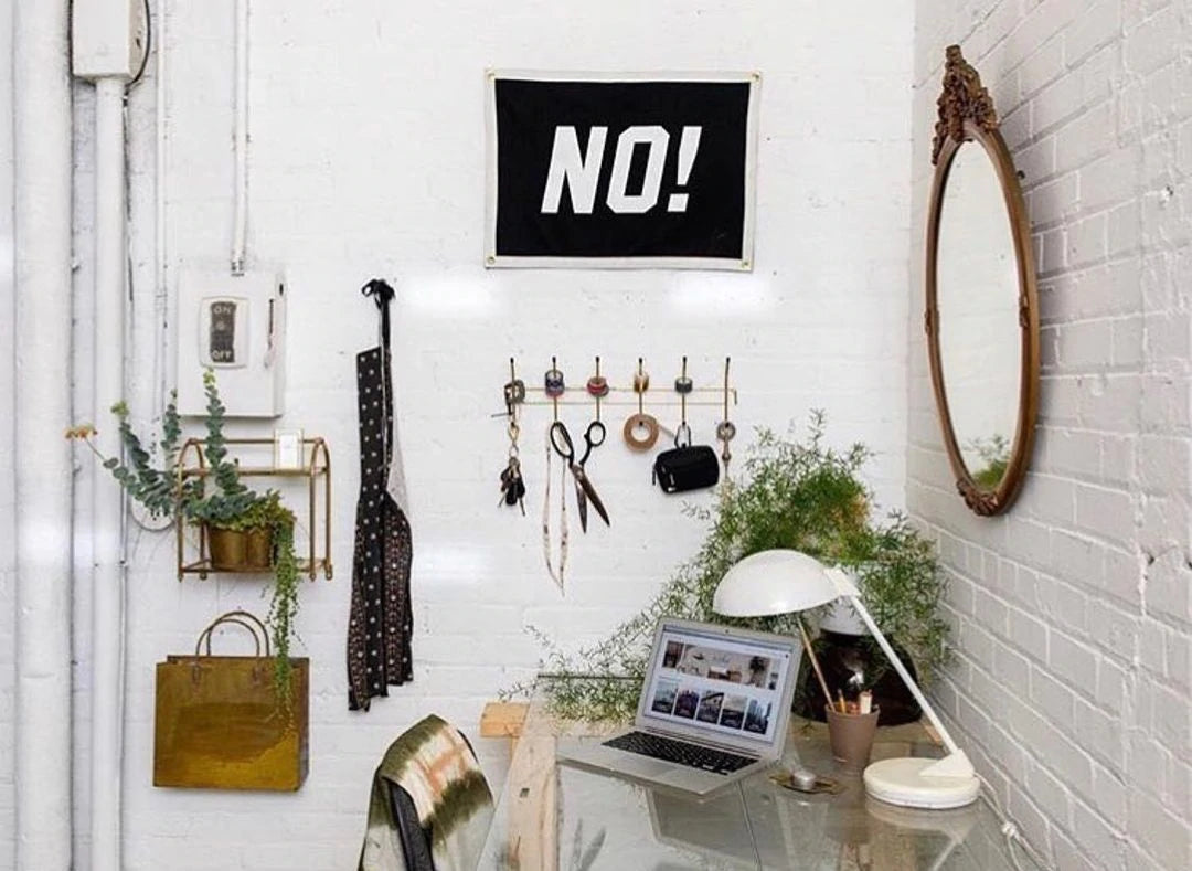 No! Camp Flag styled