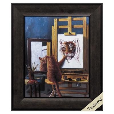 Framed Animal Wall Art "Norman Catwell" - Propac