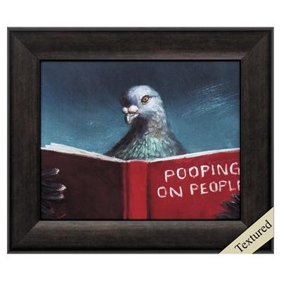 Framed Animal Wall Art "Pigeon Guide" - Propac