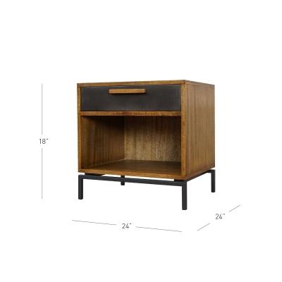 Bellevue Wood End Table - New Pacific Direct