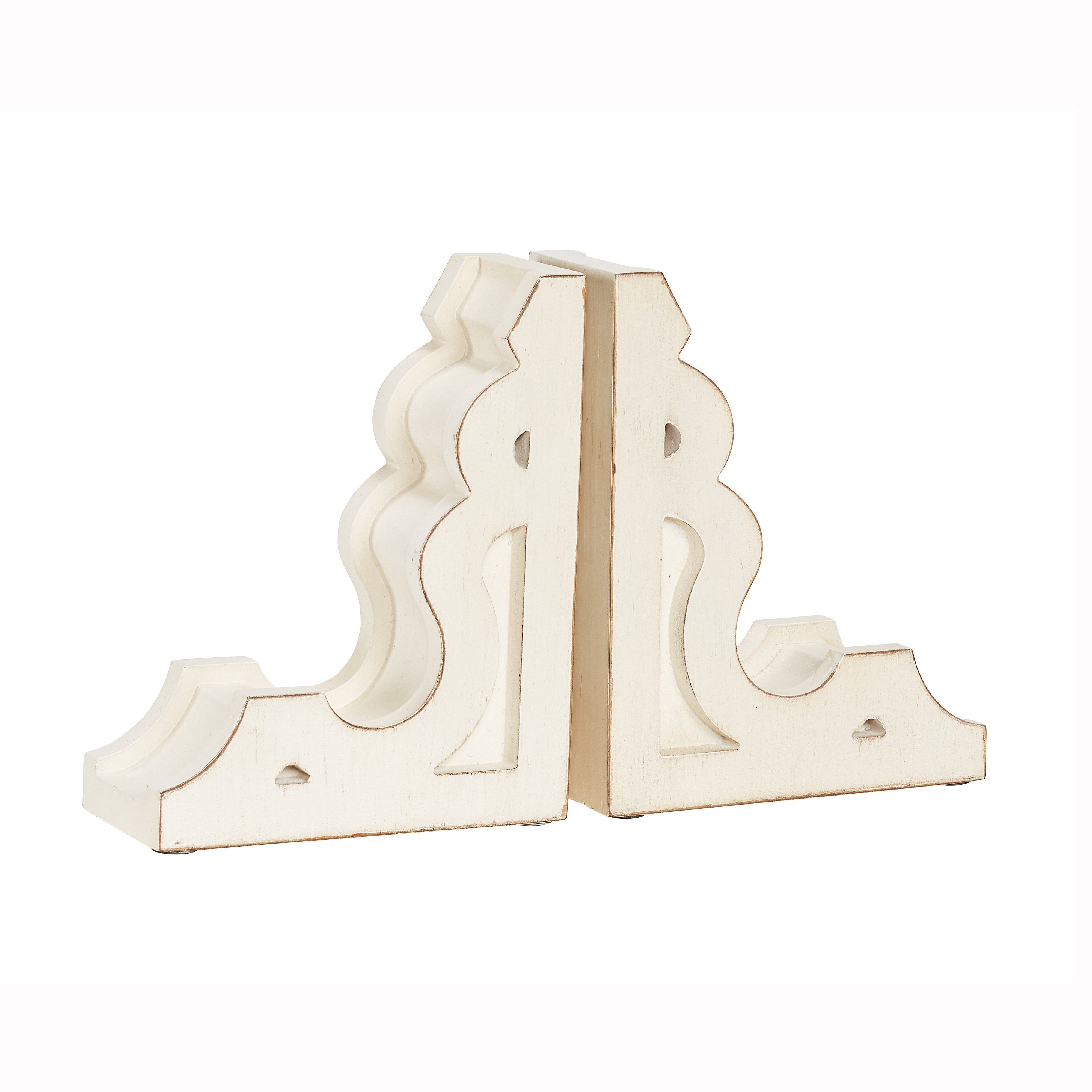 Wood Corbel Bookends - Set of 2 - Magnolia Home