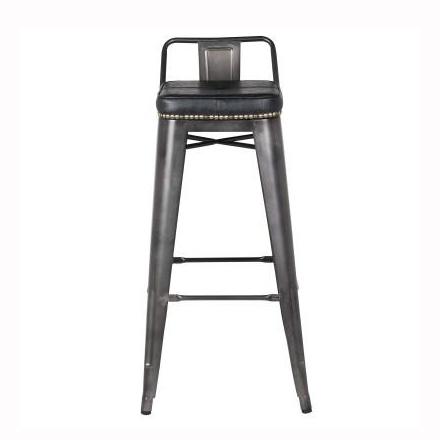 Metropolis Low Back Bar Stool - New Pacific Direct