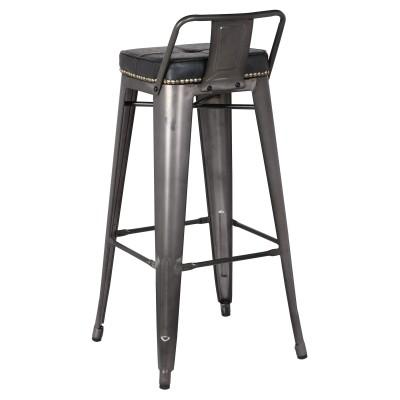 Metropolis Low Back Bar Stool - New Pacific Direct