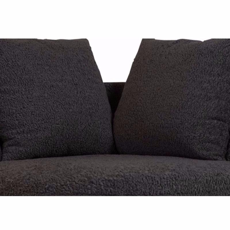 Fuzzy Swivel Chair - Porter