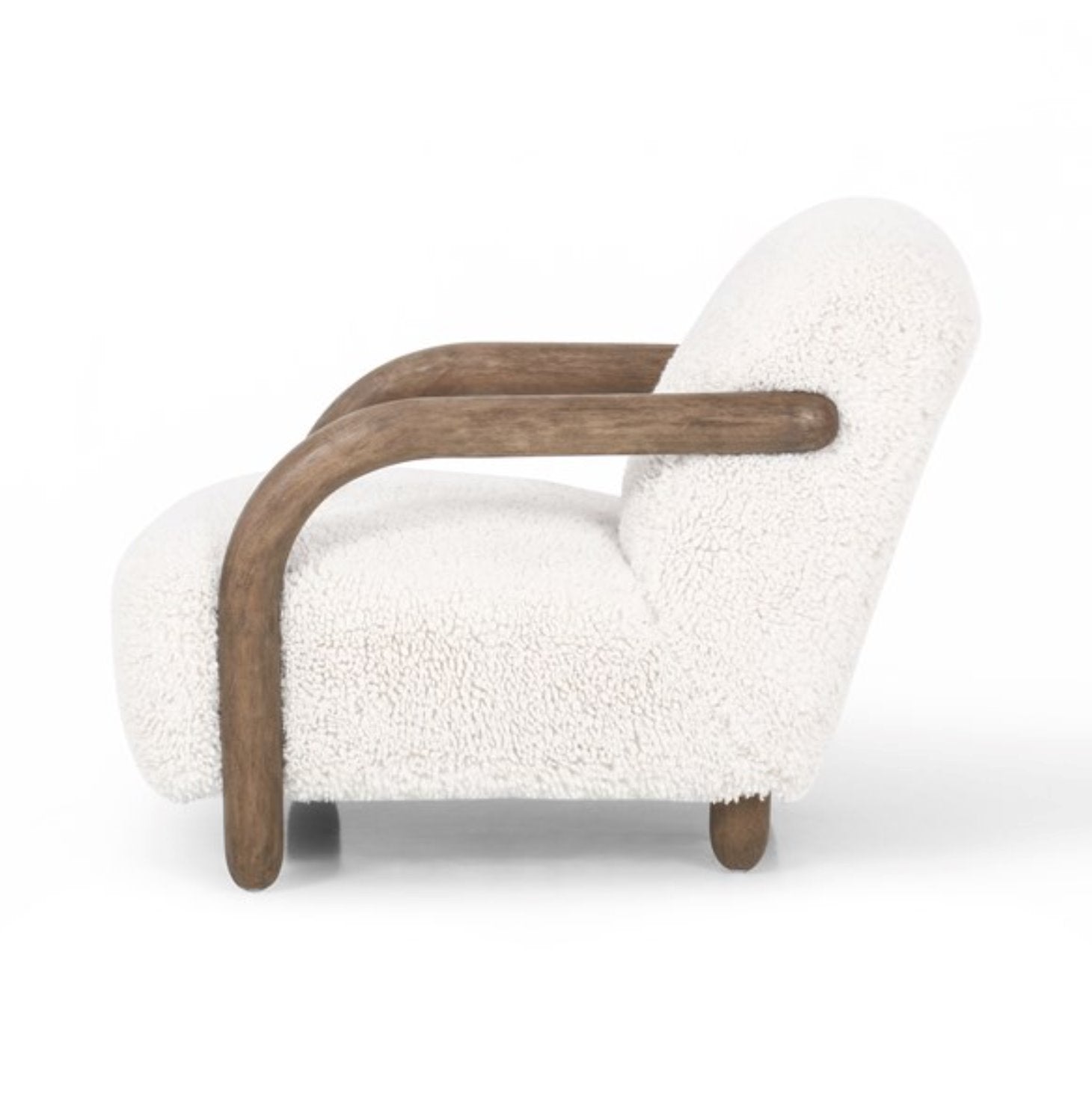 Aniston Chair | Faux Shearling | City Home PDX