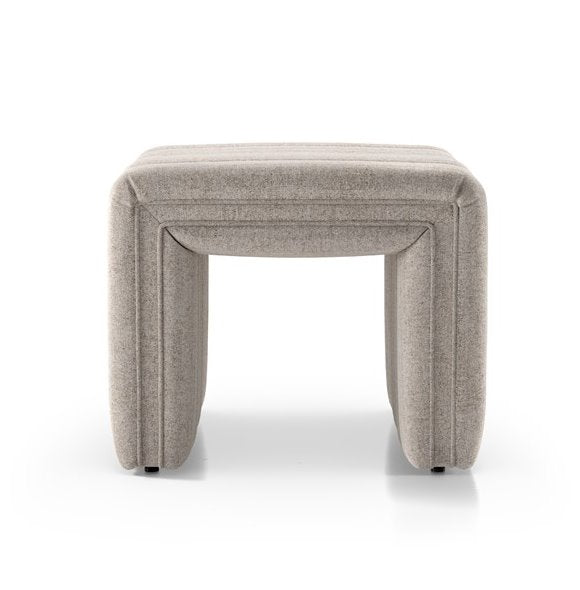 Augustine Ottoman 21"-Orly Natural: 2nd Product View