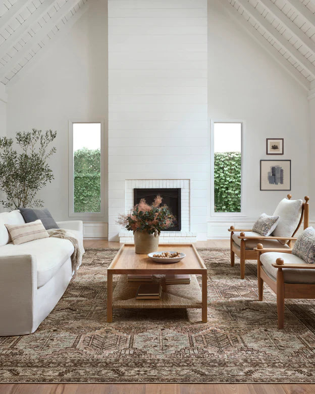 Amber Lewis x Loloi Billie Rug in Clay/Sage