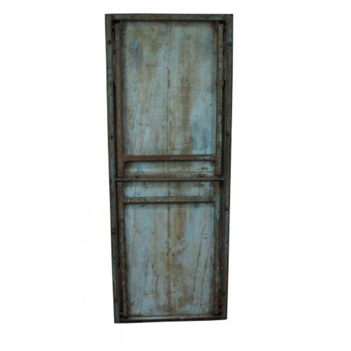 Vintage Blue Folding Table - City Home - Portland Oregon - Furniture and Home Decor